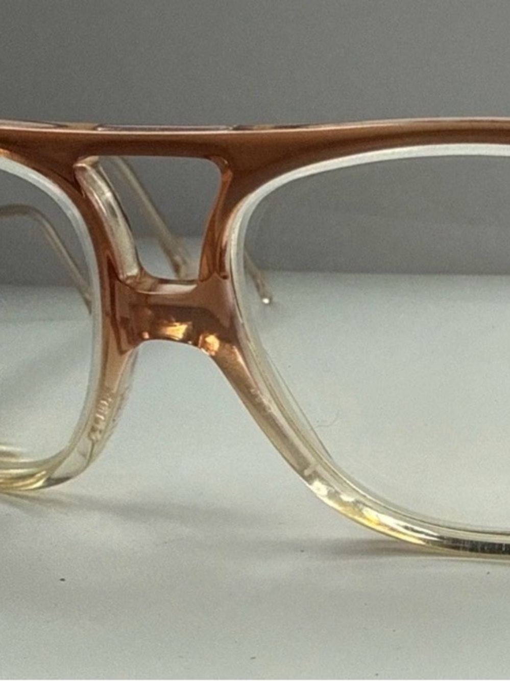 Vintage Charmant Gold-Filled Frame-Rose Designer Eyeglasses Frames, size 50-14